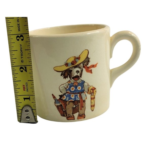 Vintage Edwin M. Knowles China Co. USA Union Made Cup Dogs 1930's - Picture 8 of 8